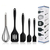 Kit 5 Peças de Utensílios de Silicone – Conjunto Culinário com Espátula, Pincel e Fouet (Fuê) - loja online