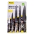 Conjunto de Facas com 5 Peças em Aço Inoxidável - B-Max