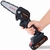 Mini Motosserra Elétrica 24V Bivolt Recarregável e Portátil