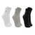 Kit com 3 Pares de Meias Lupo Masculinas Cano Médio