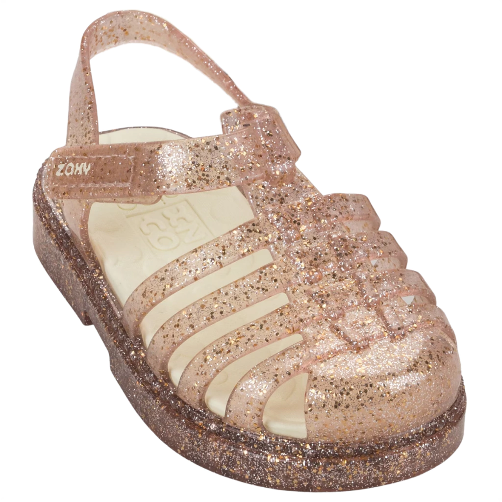 Sandália Zaxynina Lovely Aranha Nude Claro