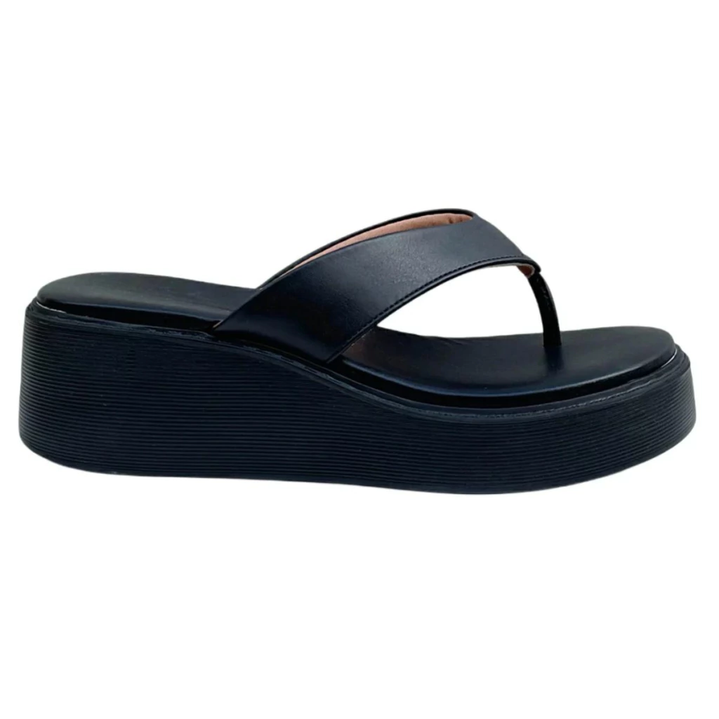 Sandália Tamanco Vizzano 6525.100 Papete Flat Plataforma Dedo Casual Original
