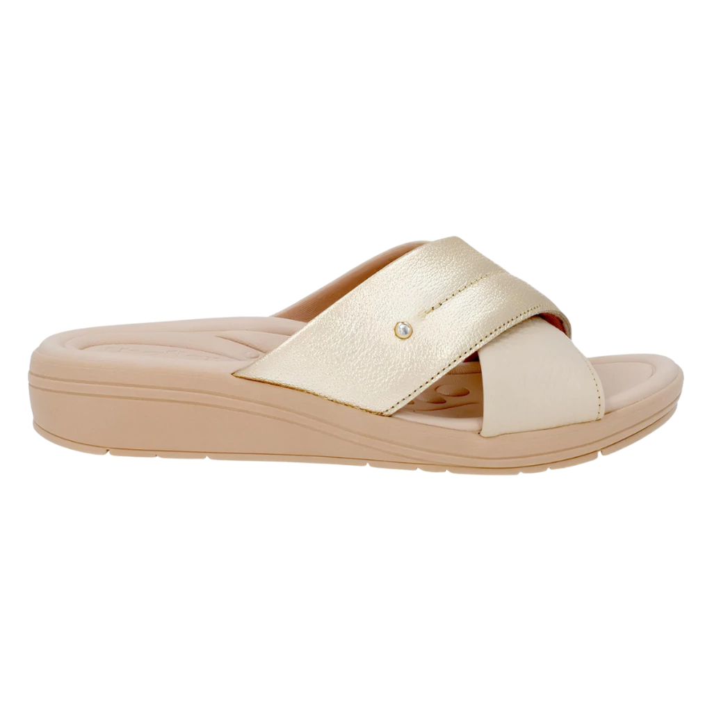 TAMANCO EM COURO OURO LIGHT AK0510004007