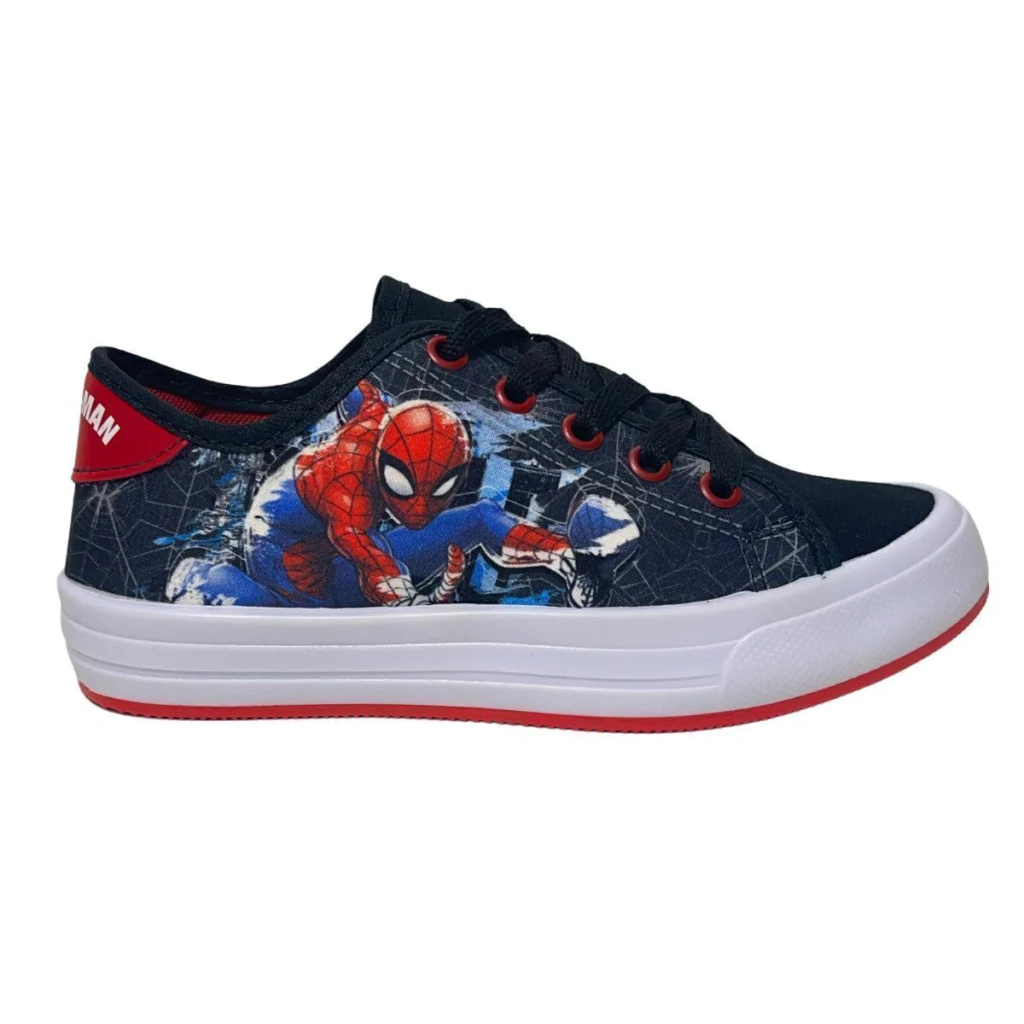 Tênis Infantil Homem Aranha Spiderman Marvel Disney