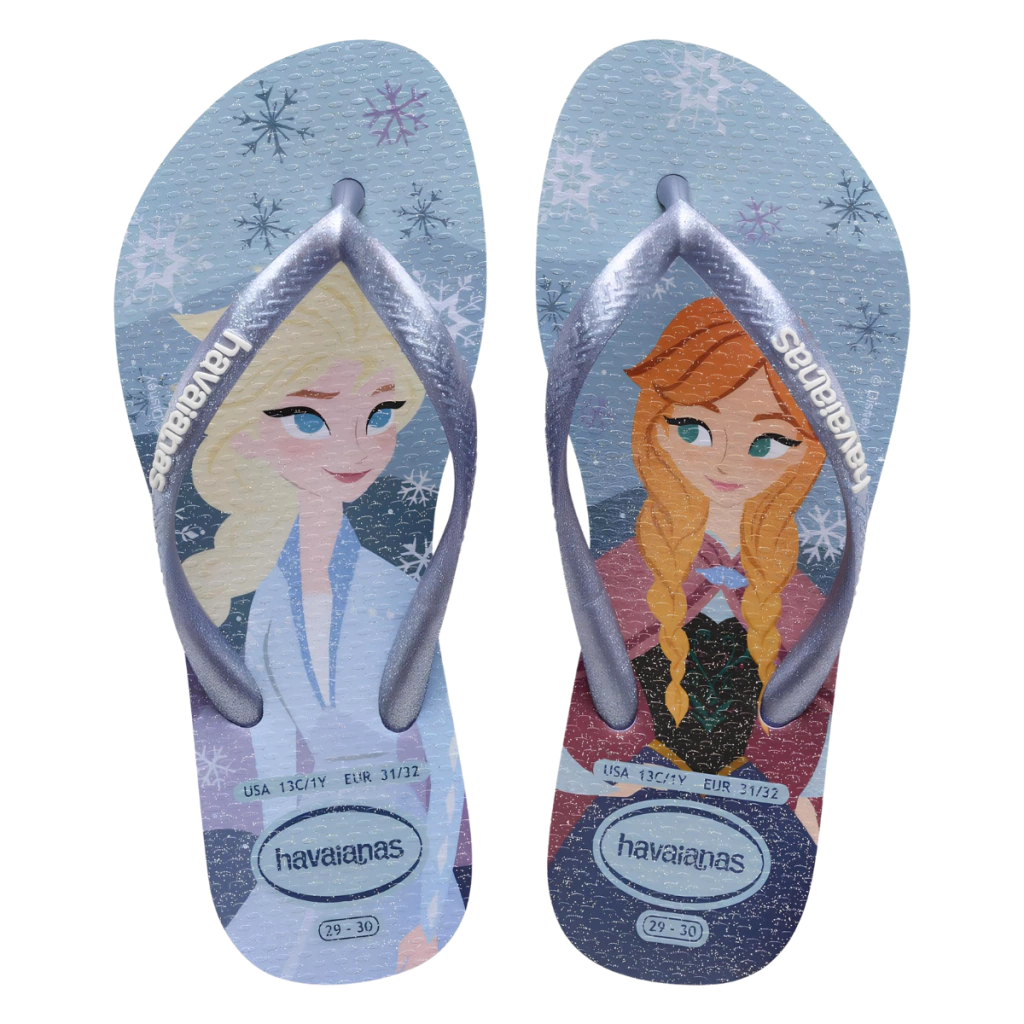 SANDALIAS HAVAIANAS KIDS SLIM PRINCESS BRISA LILAS