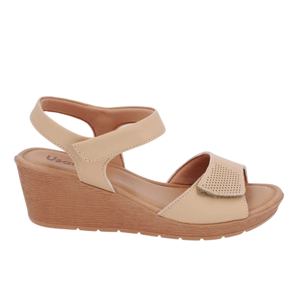 SANDALIA EM COURO BLUSH PA05001004008