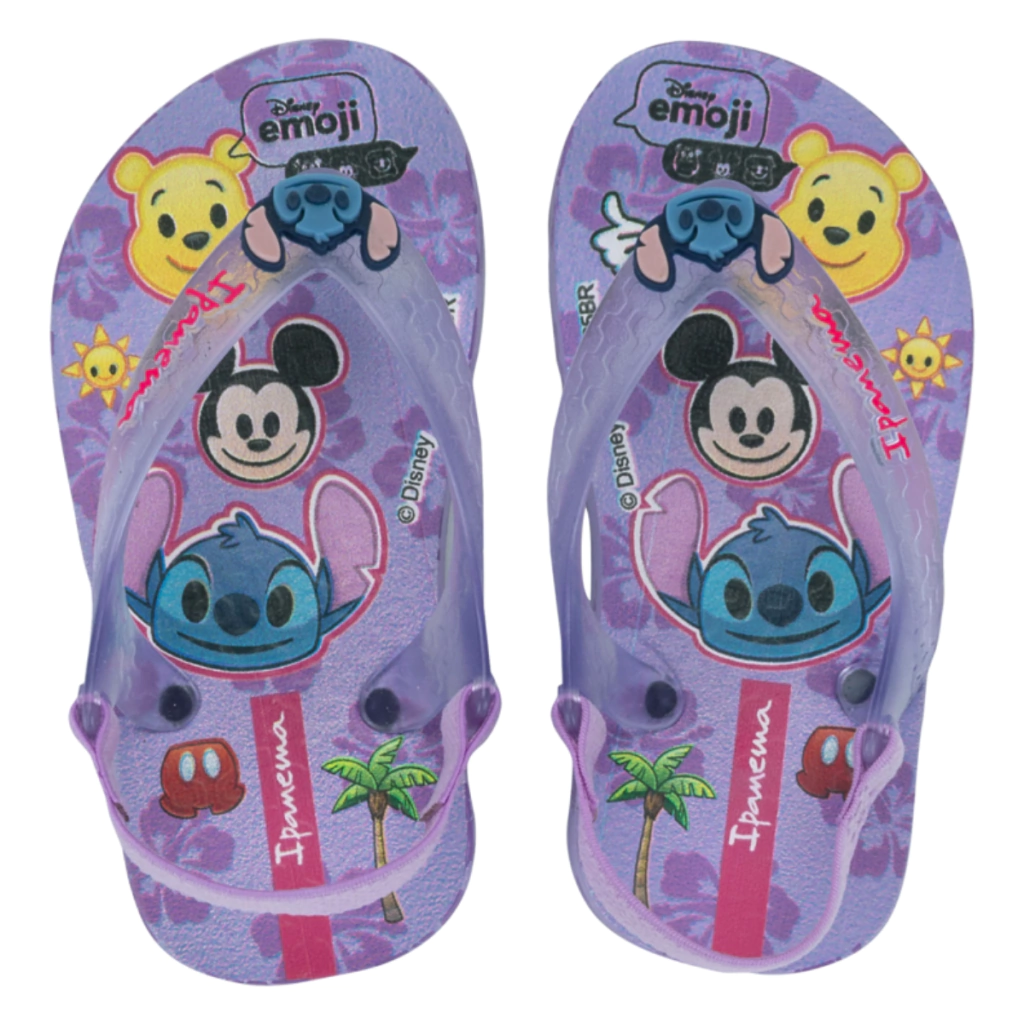 BM992 CHINELO IPANEMA DISNEY JO LILAS/AZUL