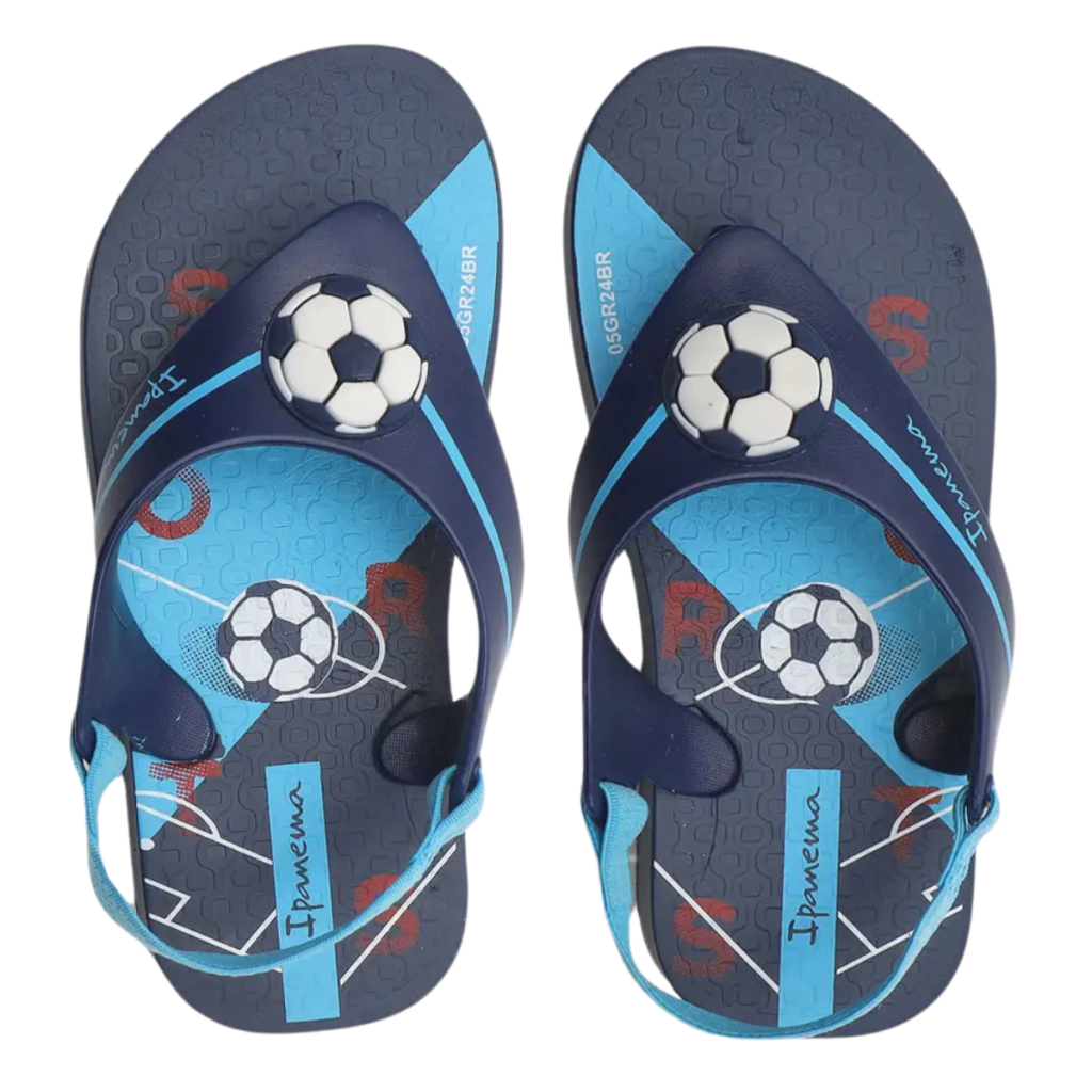 Chinelo Infantil Ipanema Sport Kids Fubetol Azul-Marinho