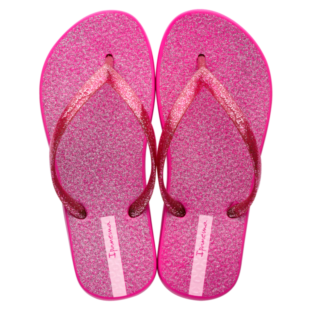 25826 CHINELO IPANEMA GLITTER INROSA ESCURO