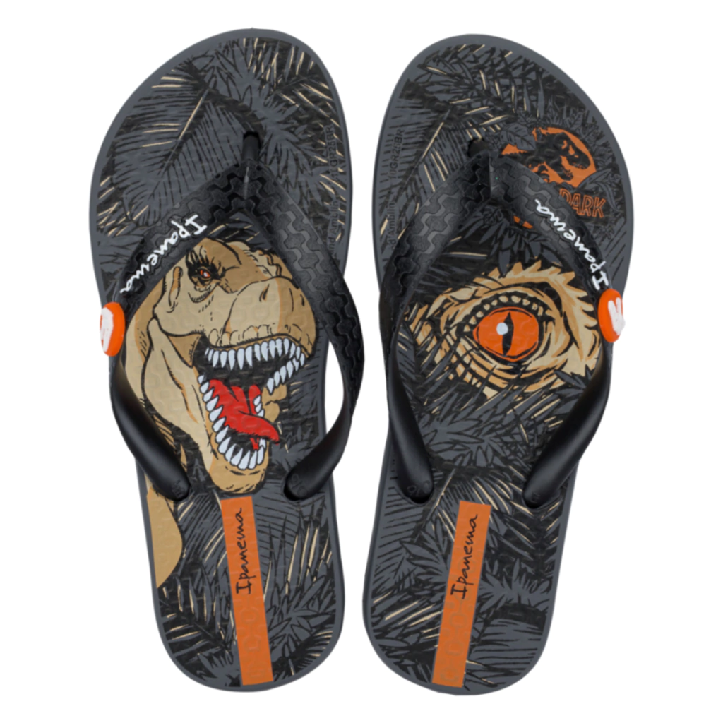 BH919 CHINELO IPANEMA JURASSIC PRETO/PRETO