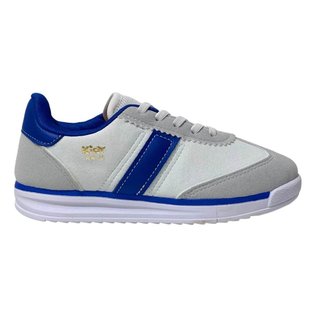 Tenis Menino Rk70 Infantil Kidy Casual Confortável Branco 452-1003-0008