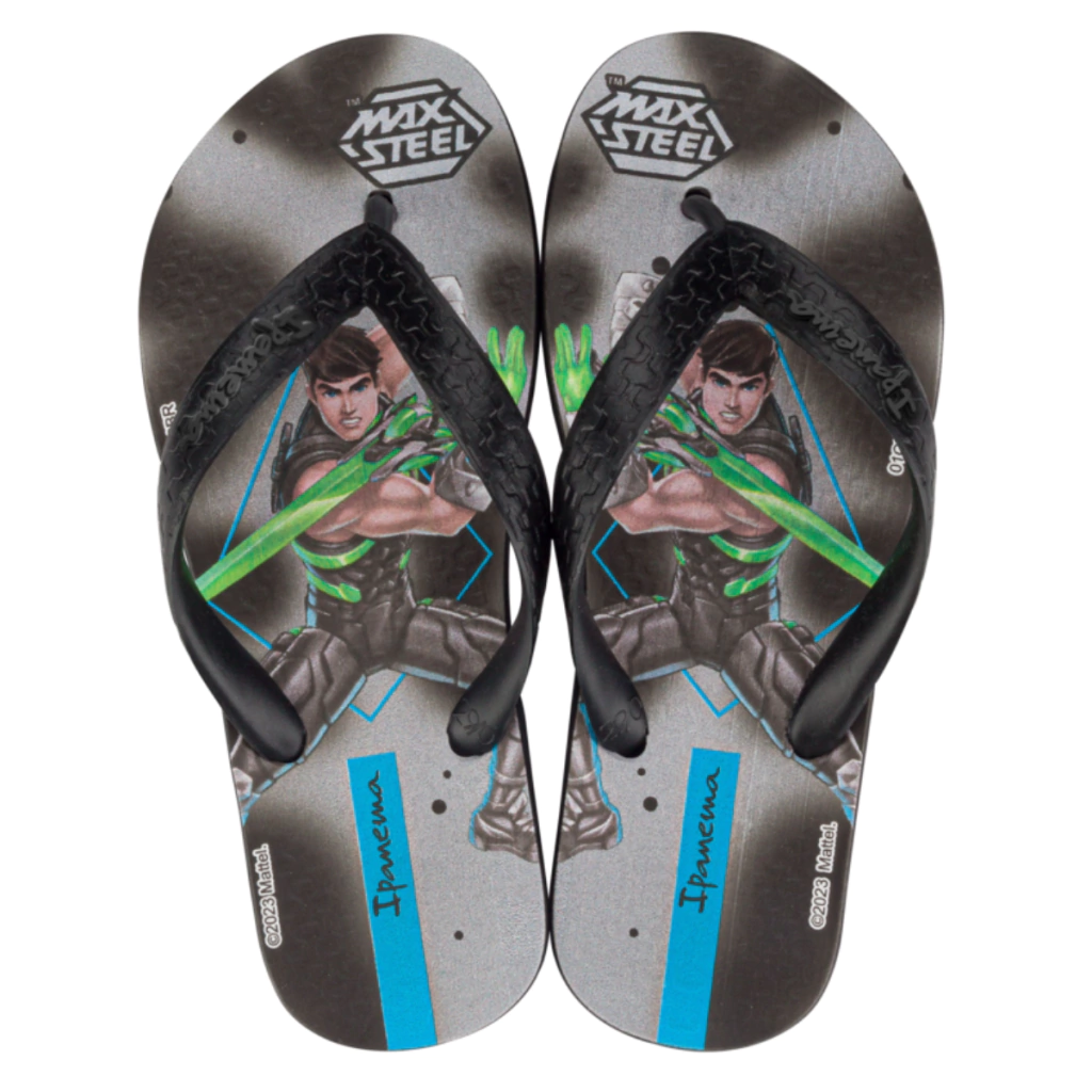 AR192 CHINELO IPANEMA POLLY E M PRETO/CINZA