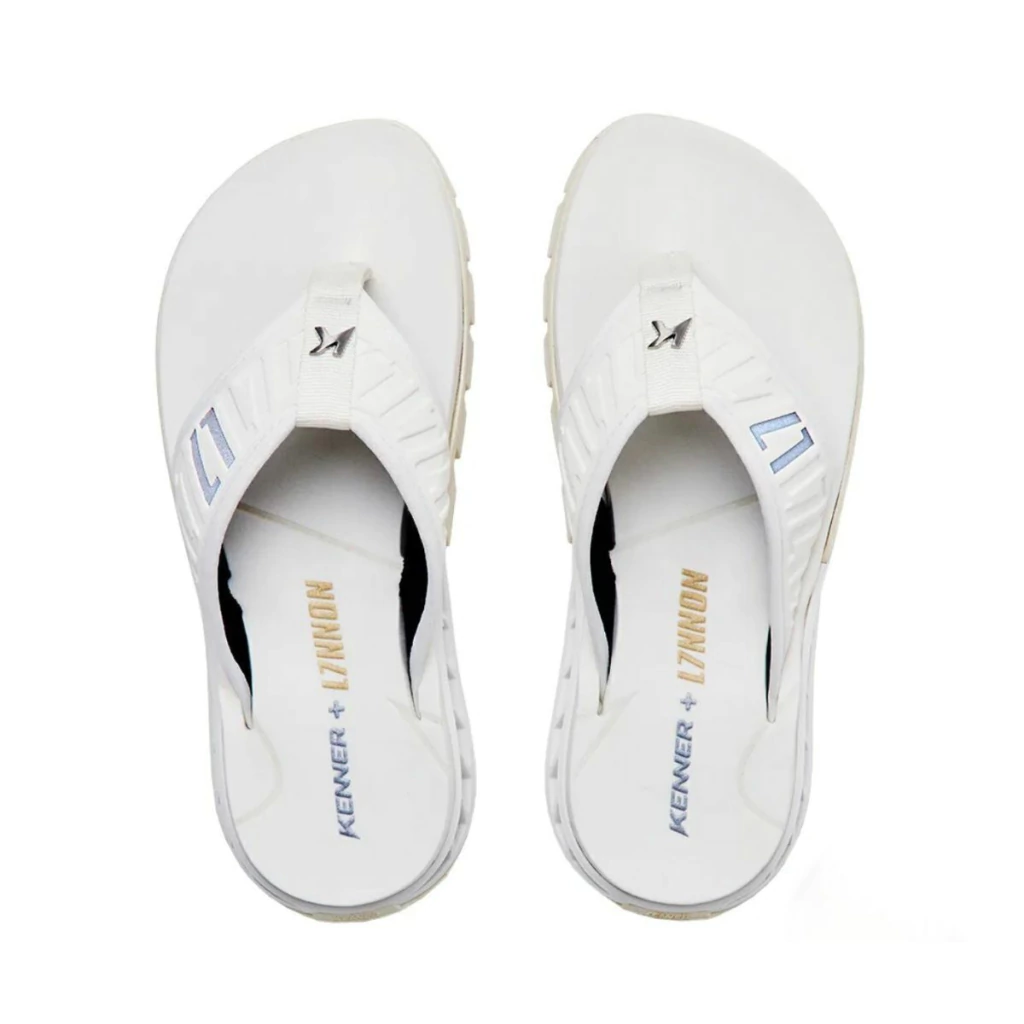 Chinelo Kenner Adulto Collab L7 Rakka Branco Original 1900025500-2