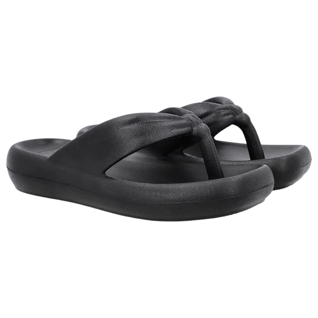 AO12001001006 CHINELO PLATAFORMA PRETO