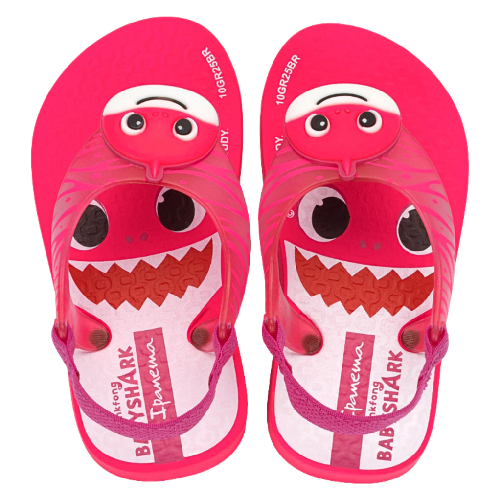 BP217 SANDALIA IPANEMA BABY SHA ROSA/ROSA