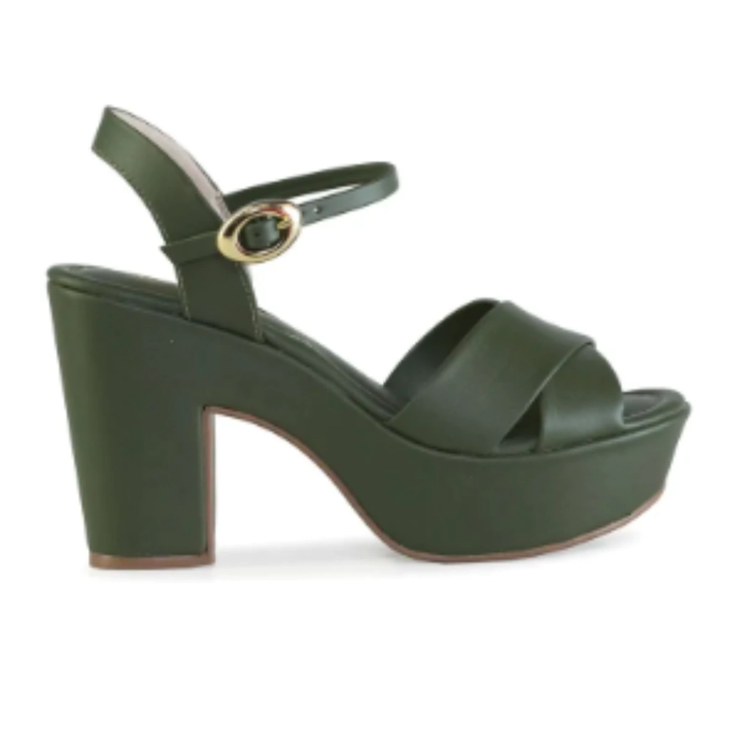 Sandalia Feminina Bebecê Meia Pata Salto Grosso Confortável Original T5118-162