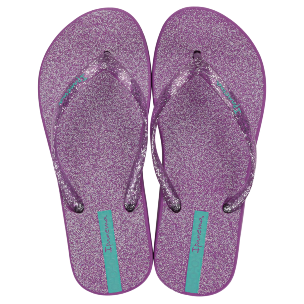 BK019 CHINELO IPANEMA GLITTER I LILAS/GLITTER