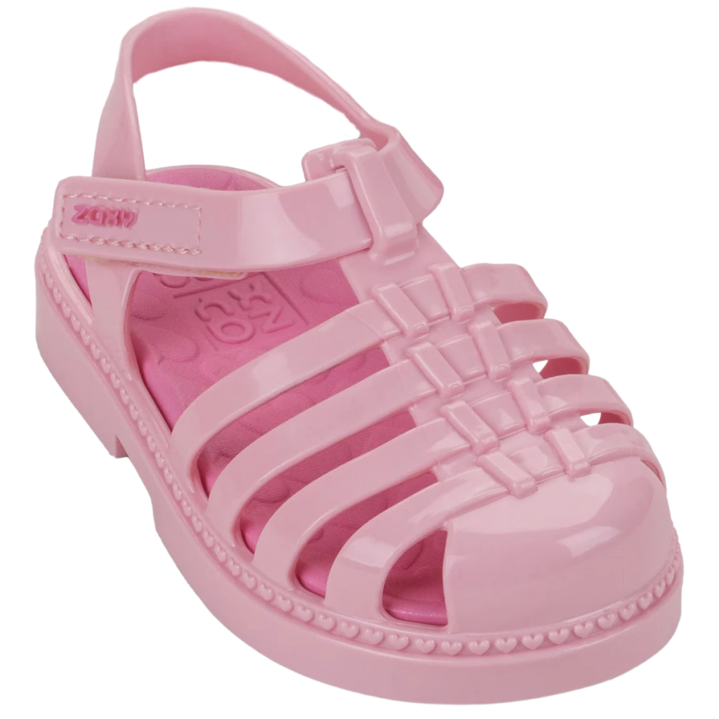Sandália Zaxynina Lovely Aranha Rosa Médio