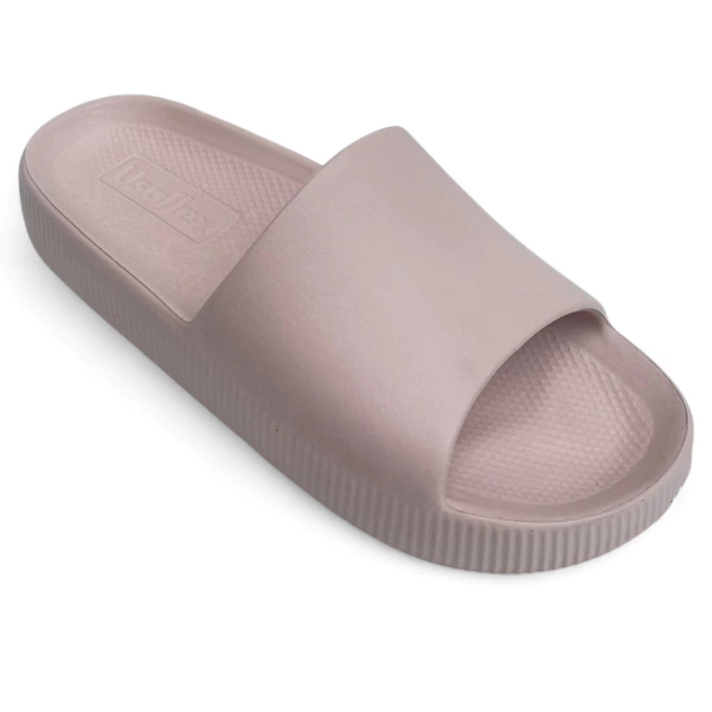 Chinelo Usaflex Plataforma Soft Rose