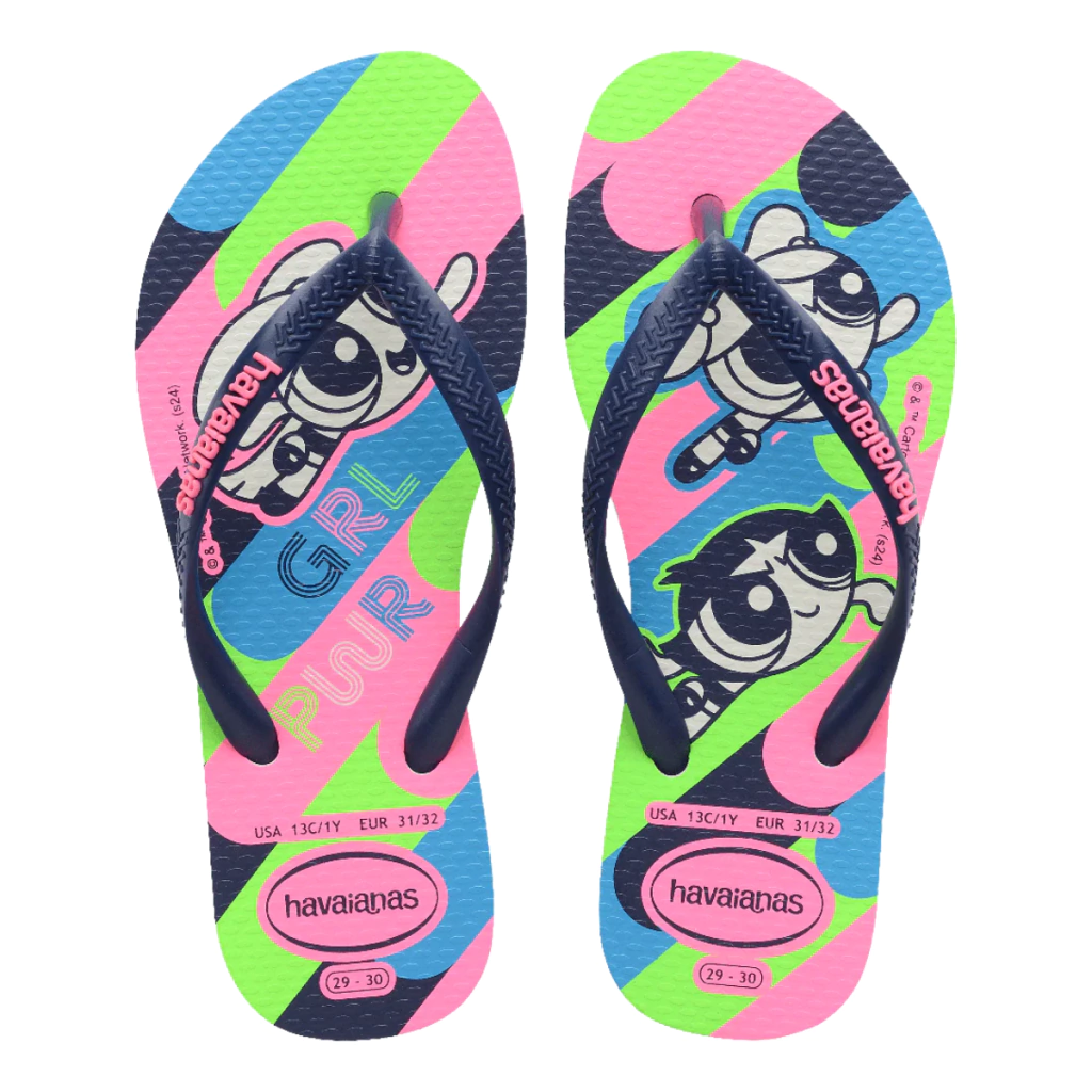 SANDALIAS HAVAIANAS K SL POWERPUFF FC BRANCO