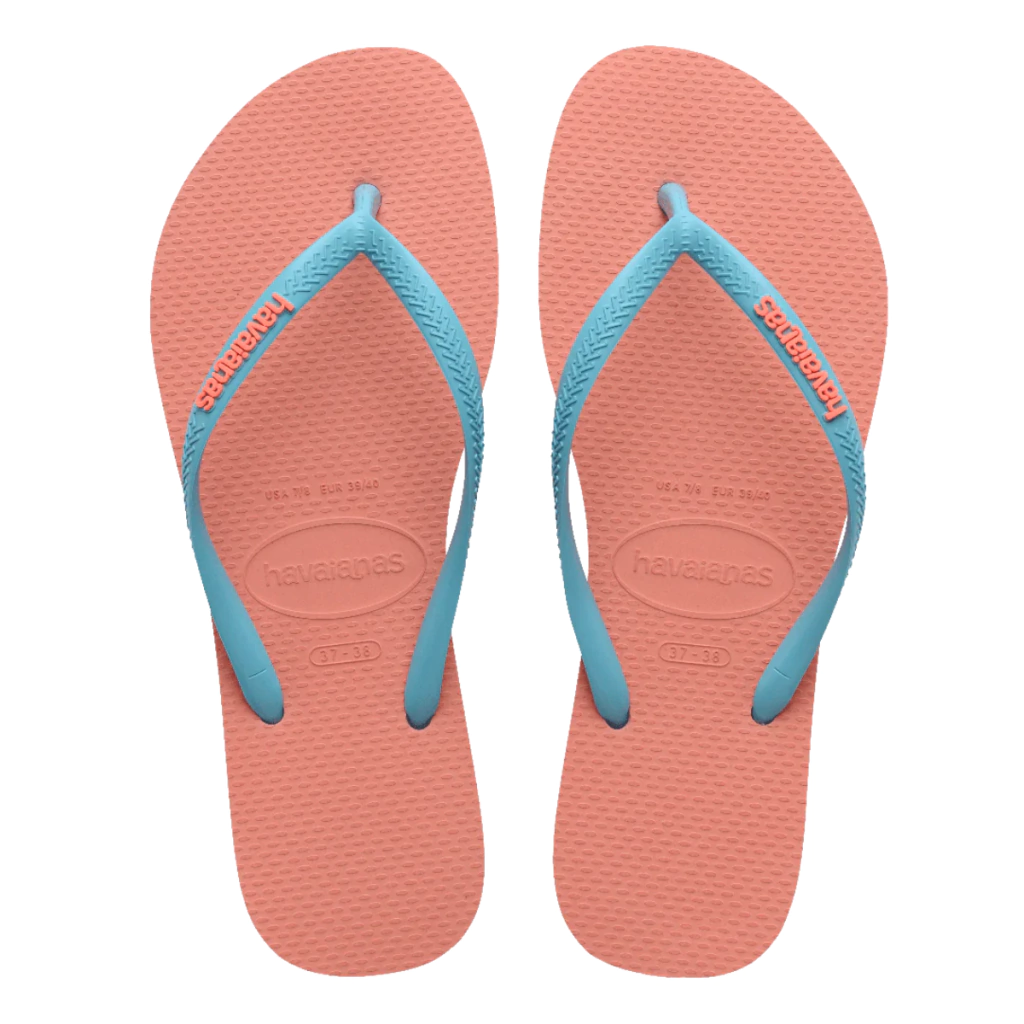 SANDALIAS HAVAIANAS SL LOGO POP-UP FC ROSA PEACH