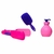 Tênis Infantil Menina Kidy Play Rosa Calce Fácil Prata - zbr shoes