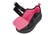 TÊNIS PAMPILI 738 SMILE UP PRETO PINK NEON SINTÉTICO - zbr shoes
