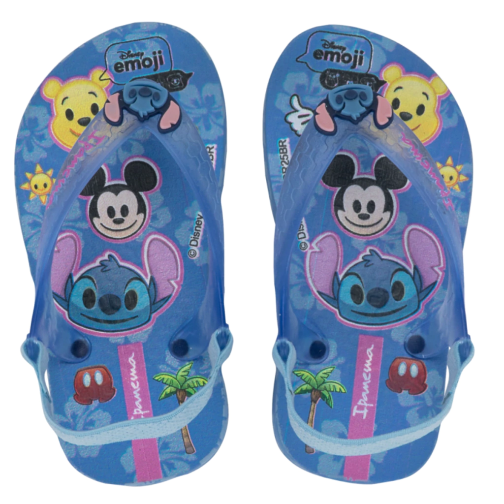 BP738 CHINELO IPANEMA DISNEY JO AZUL/AZUL