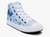 Imagem do Tênis Cano Alto Infantil Feminino Disney Stitch Azul branco
