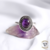 Anillo Amatista (Calma y Transmutación) - comprar online