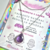 Collar Gota Amatista (Transmuta y Calma) - comprar online