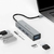 Hub USB 3.0 C3Tech HU-340GY, Com 4 Portas de saida USB 3.0, Plug and Play na internet