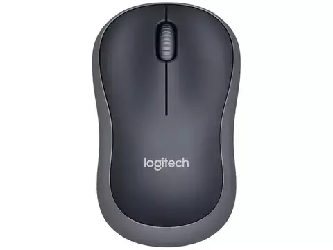 Mouse Sem Fio Logitech M185 - Cinza