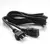 Cabo de Força 10A Tripolar Monitor e eletrônicos e Fonte Br 110v/220v OEM cor Preto