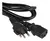 Cabo de Força 10A Tripolar Monitor e eletrônicos e Fonte Br 110v/220v OEM cor Preto - comprar online