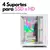 Imagem do Gabinete Aquarius MT-G810WH C3Tech Gaming Branco Sem Fonte e Sem Cooler