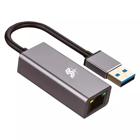 Cabo Adaptador ATA-01 Ethernet USB 3.0/RJ45 10/100Mbps 5+