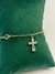 Pulseira Cruz e Pontos de Luz - comprar online