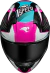 RACE TECH CAPACETE SECTOR VOLTKON WHT/PINK TAMANHO 56/S - loja online