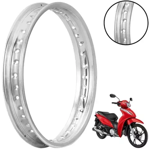 ARO DE RODA DIANTEIRO HONDA BIZ 100/125 / POP 100/110 - UN - comprar online