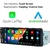 Central Multimídia 1Din Carplay Android Auto e Espelhamento - comprar online