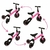 Bicicleta Equilíbrio 3 Em 1 Balance Triciclo Rosa na internet