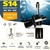 Lâmpada Led Nano Shocklight S14 H1 H3 H7 H11 H16 H27 HB3 HB4 6000K - comprar online