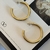 ARGOLA DOURADA G AÇO INOXIDAVEL - comprar online