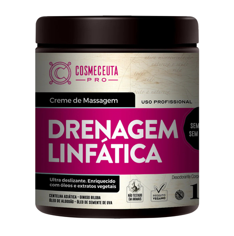Creme de Massagem Drenagem Linfática Cosmeceuta Pro