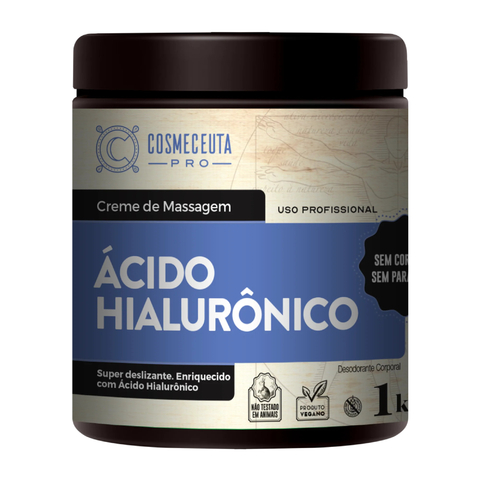 Creme de Massagem Ácido Hialurônico Cosmeceuta Pro