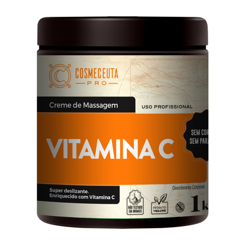 Creme de Massagem Vitamina C Cosmeceuta Pro