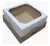 BOX KRAFT CON AGARRE TAPA VISOR 30X30X12 - comprar online