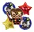 KIT GLOBO HARRY POTTER X5 PIEZAS - comprar online