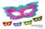 ANTIFAZ HOLOGRÁFICO MARIPOSA DOBLE X10 U - comprar online